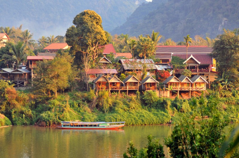 nong khiaw, laos, voyage, asiatica travel, hebergement, hotel