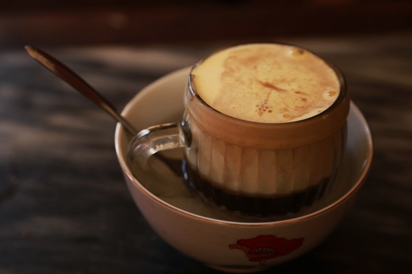 Café à l’œuf