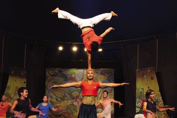 Offre du spectacle de cirque à Siem Reap