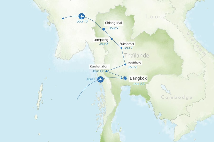 Séjour en Thaïlande 1 semaine