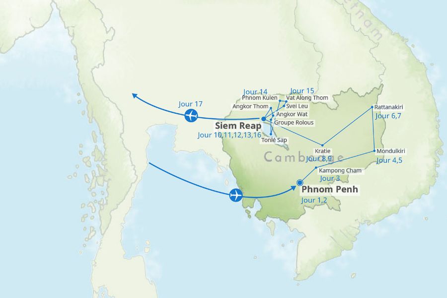Trek & nature au Cambodge