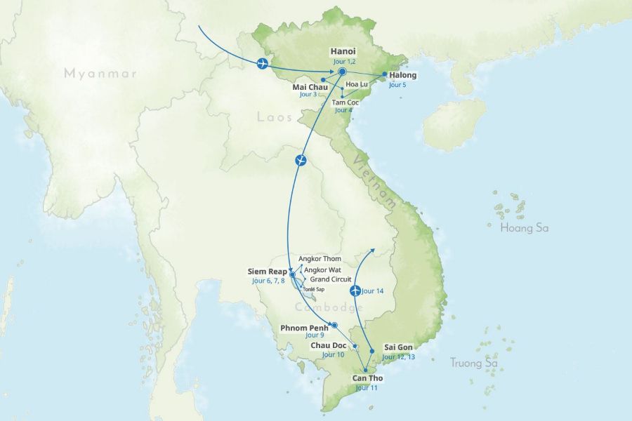 Vietnam & Cambodge 2 semaines