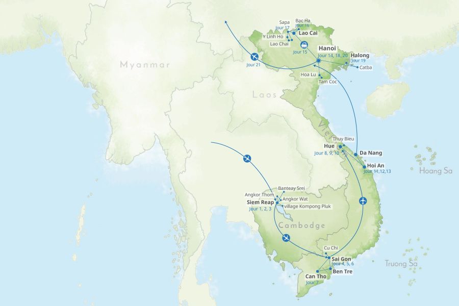 Vietnam & Cambodge 3 semaines