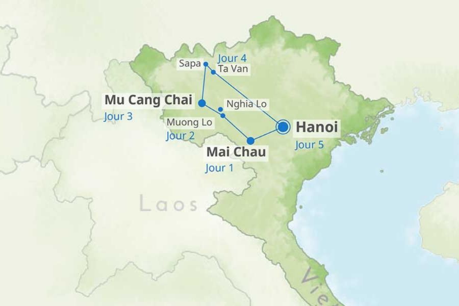 Visite des rizières du Vietnam