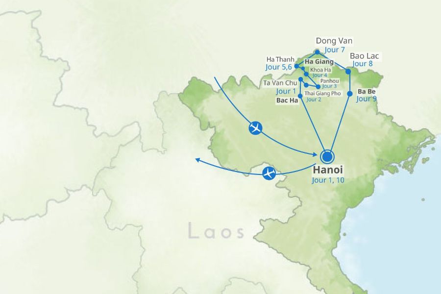 Trek en montagne au Vietnam