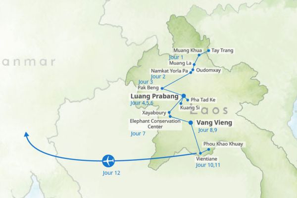 Trek, nature & ethnies au Laos