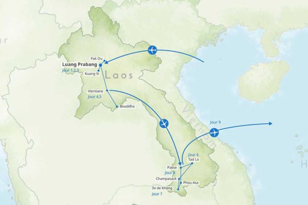 Une semaine au Laos en couple
