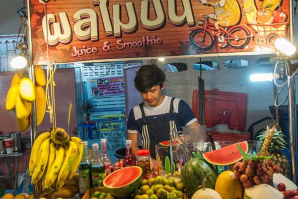 La délicieuse cuisine de rue à Bangkok