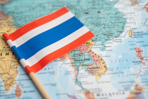 Carte de la Thaïlande en détail avec les sites touristiques