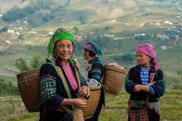 Les Hmong Noir à Sapa
