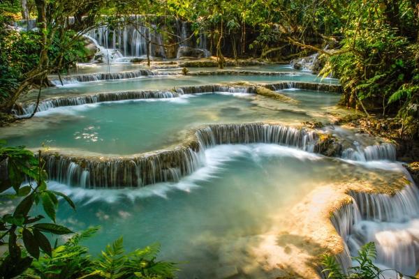 05 plus belles cascades au Laos