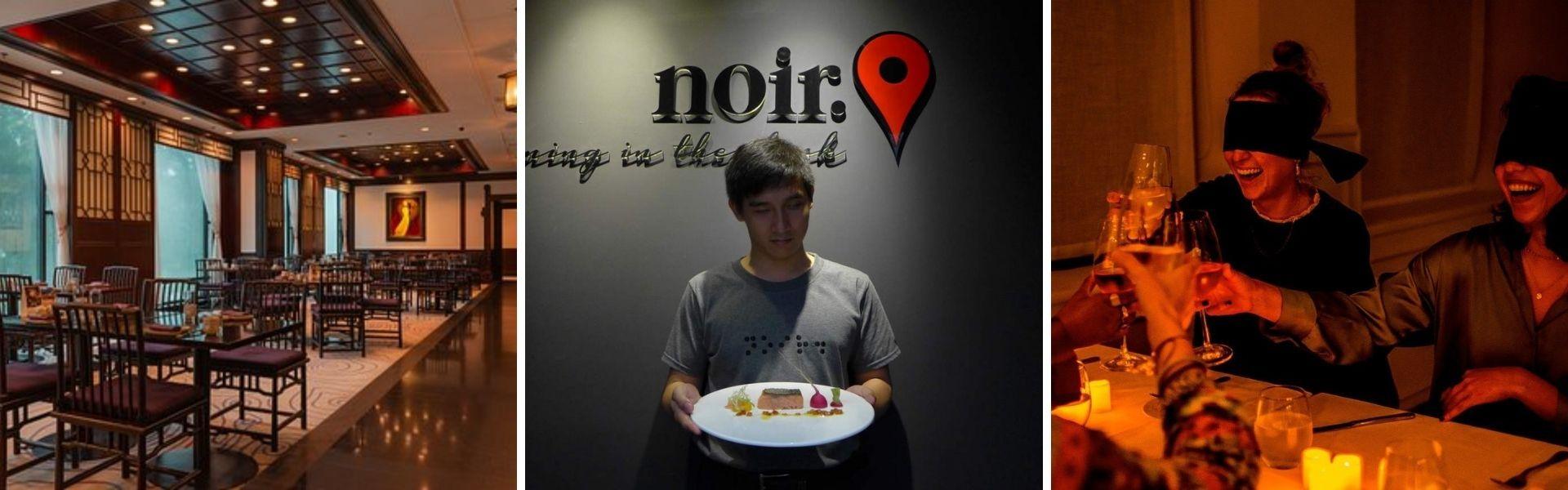 Noir. Dining in the Dark Saigon
