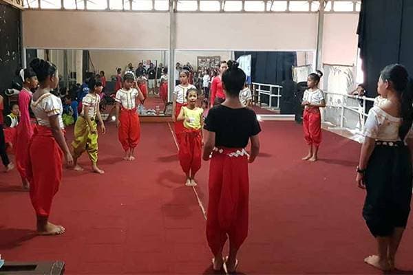 Visite d’une école de cirque