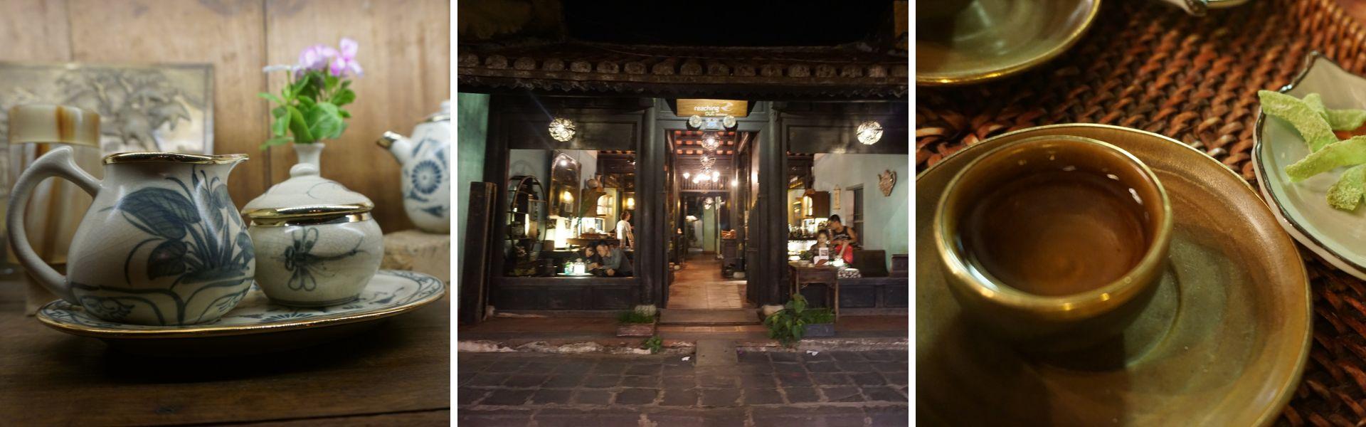 Maison de thé traditionnelle à Hoi An