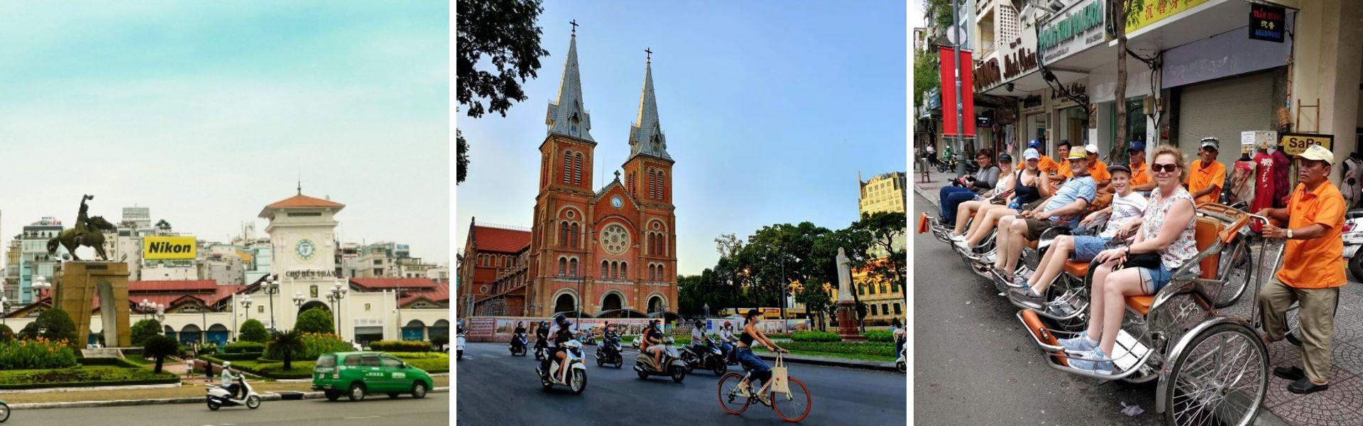Découverte de Sai Gon en cyclo-pousse
