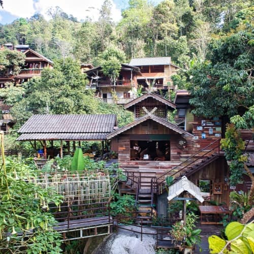Chez l'habitant à Mae Kampong