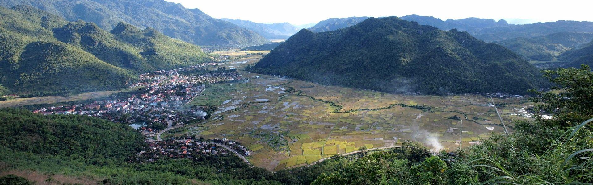 Randonnée facile au Vietnam 
