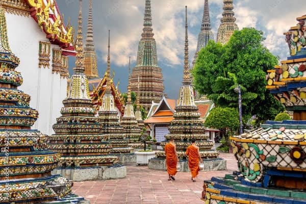 Jour 02 : Bangkok - Tour de canal et Palais Royal 