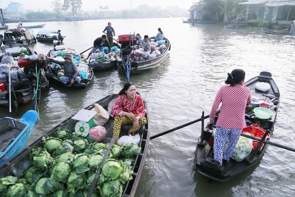 Jour 12 : Ben Tre - Mo Cay - Can Tho
