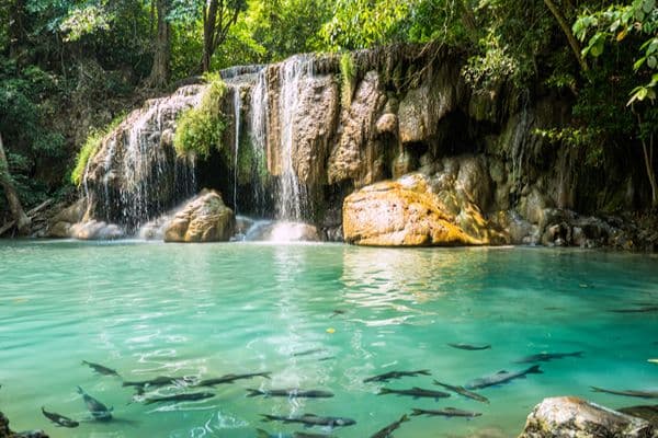Jour 04 : Kanchanaburi - Cascade d'Erawan - Ayutthaya
