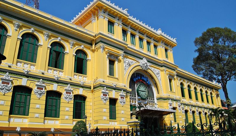 saigon, ho chi minh ville, vietnam, poste centrale