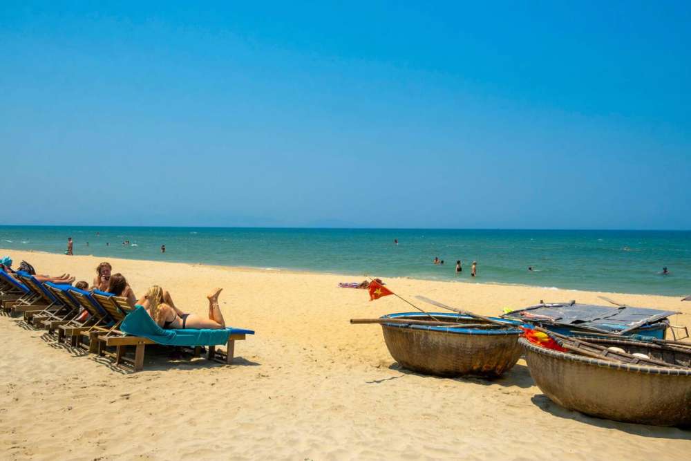 An Bàng Beach à Hoi An Vietnam