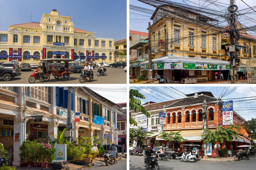 architecture coloniale francaise en indochine, architecture coloniale francaise au cambodge, architecture coloniale francaise phnom penh, architecture coloniale francaise battambang, architecture coloniale francaise kampot