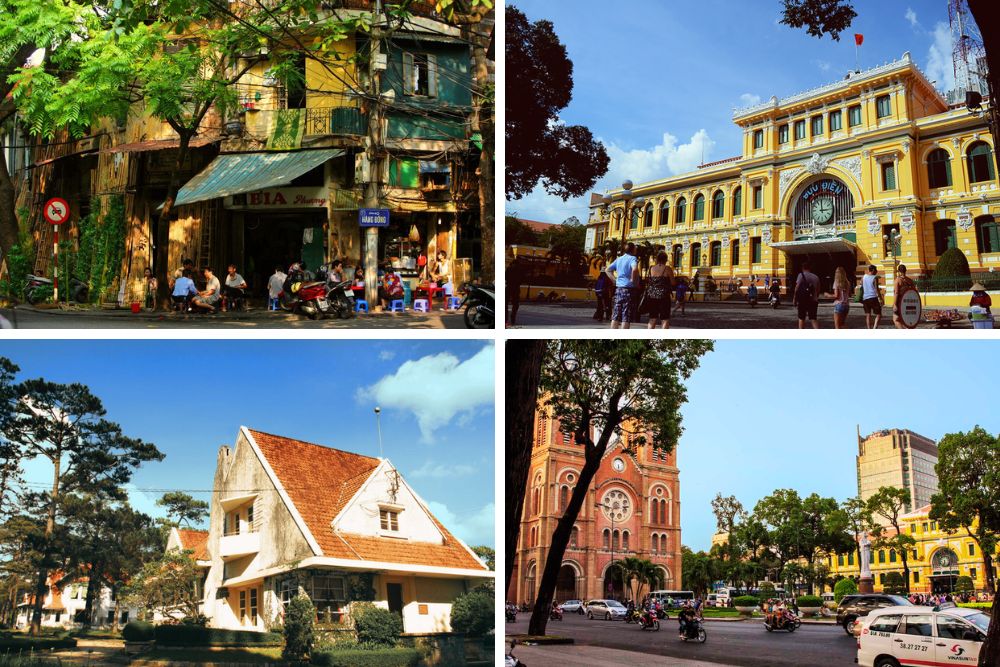 architecture coloniale francaise en indochine, architecture coloniale francaise hanoi, architecture coloniale francaise saigon, architecture coloniale francaise da lat