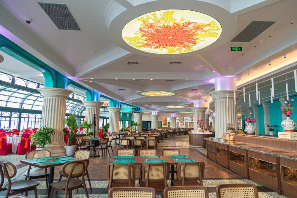 Restauration à Ba Na Hill Da Nang Vietnam