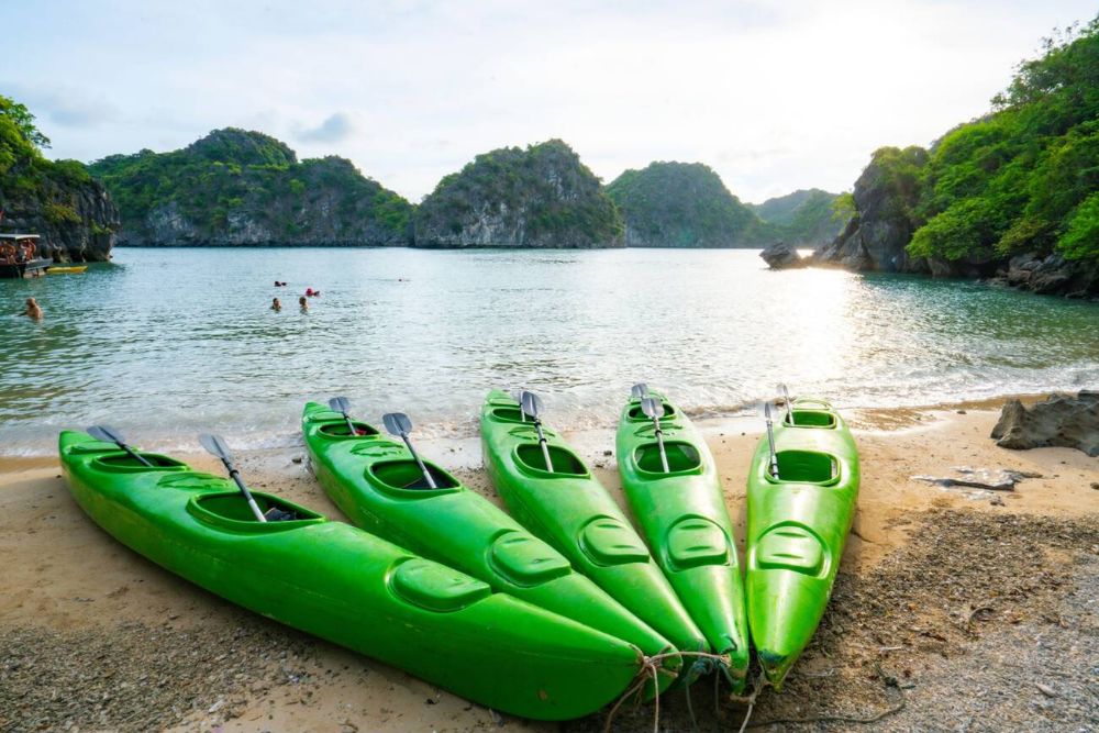 Baie de Bai Tu Long au Vietnam