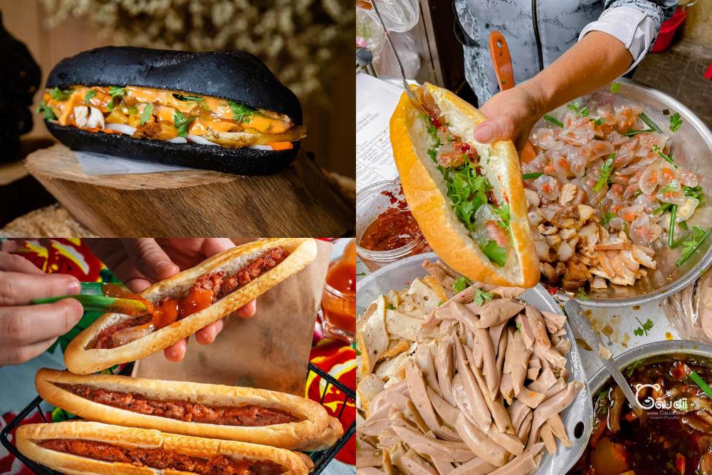 Variété de Banh Mi vietnamien : Banh Mi noir, Banh Mi piquant, Banh Mi Bot Loc