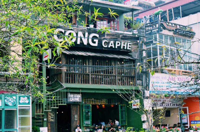 cafe, vietnam, grande marque, cong ca phe