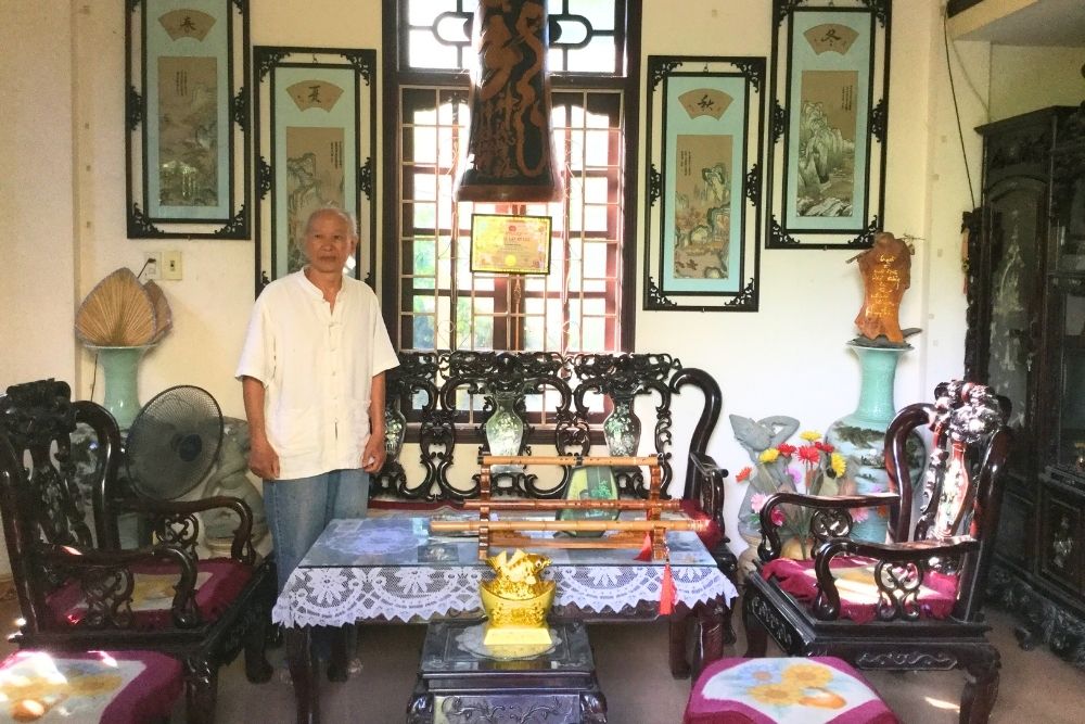 Calligraphie Vietnam : atelier d'art traditionnel à Hué