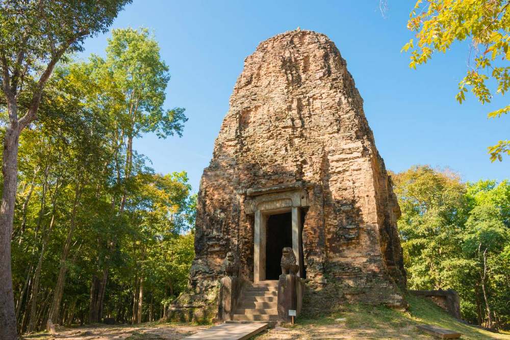 Sambor Prei Kuk à Kampong Thom au Cambodge en novembre