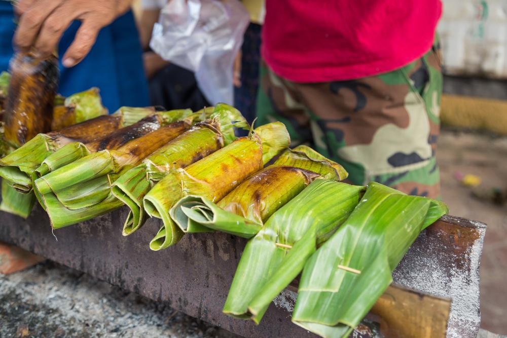 cuisine de rue du Cambodge