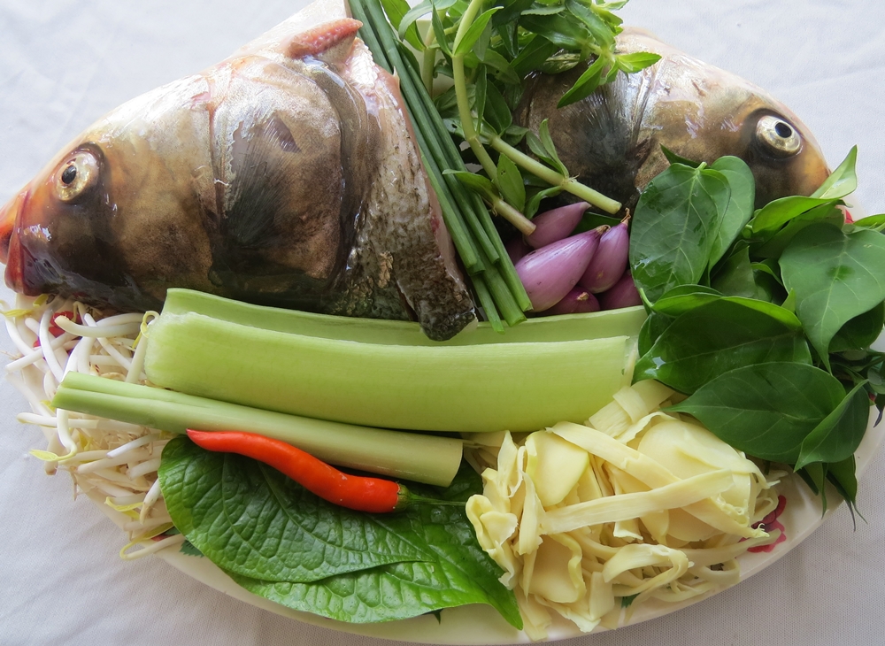 Canh Chua Ca - Soupe aigre-douce au poisson vietnamienne