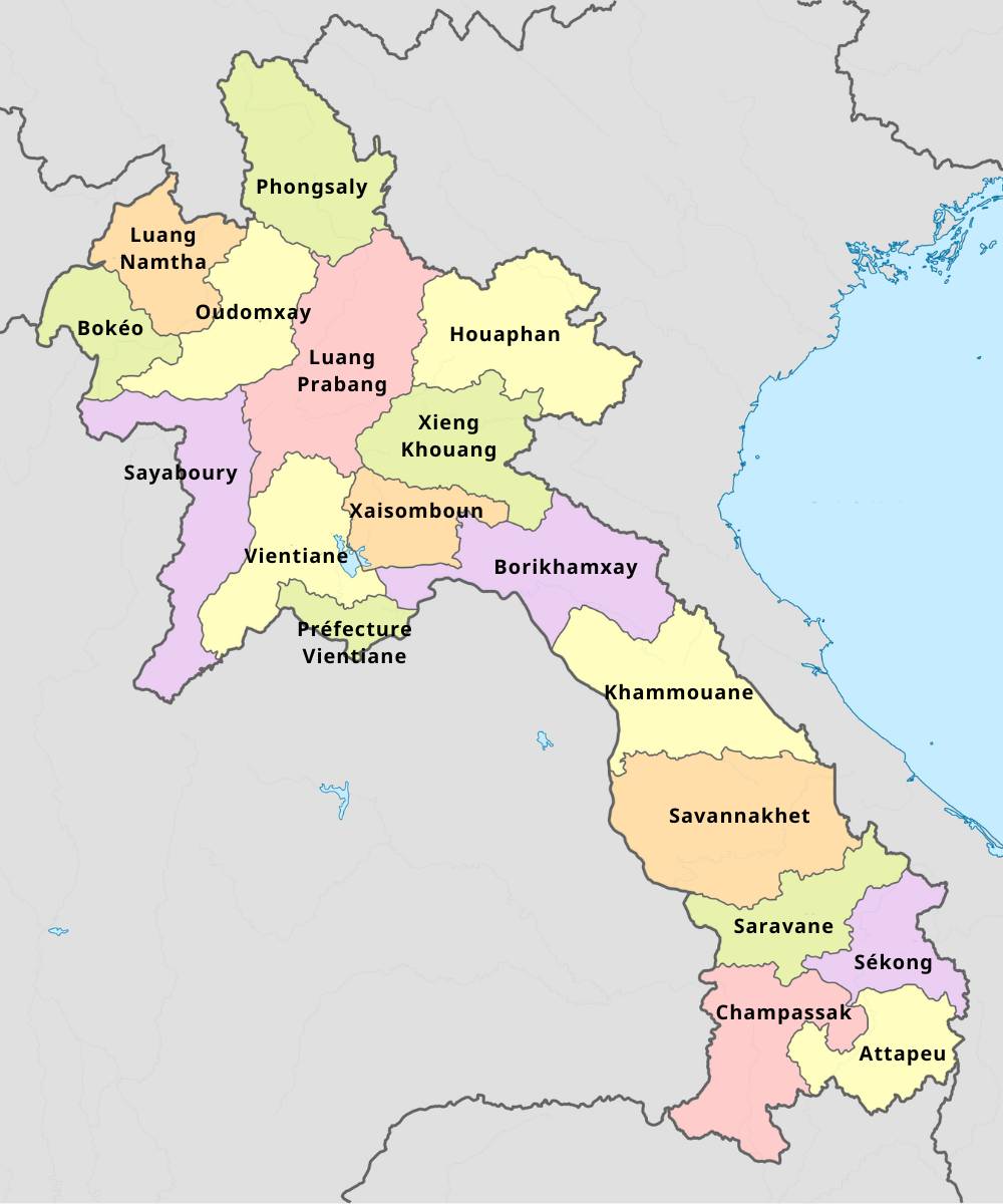 Carte Du Laos Plan D taill Avec Les Sites Incontournables Carte Du Laos Plan D taill Avec Les Sites Incontournables
