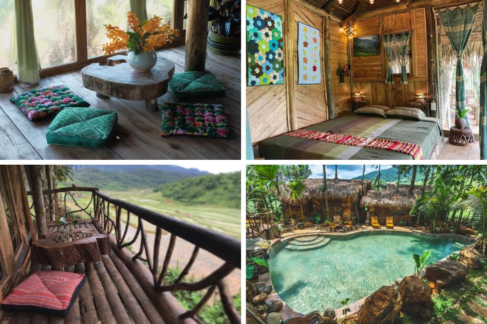 Top 08 logements chez l'habitant et lodge à Pù Luông, pu luong treehouse