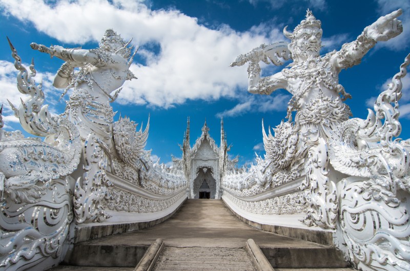 chiang rai, thailande, voyage chiang rai, voyage thailande, asiatica travel, temple blanc, wat rong khun