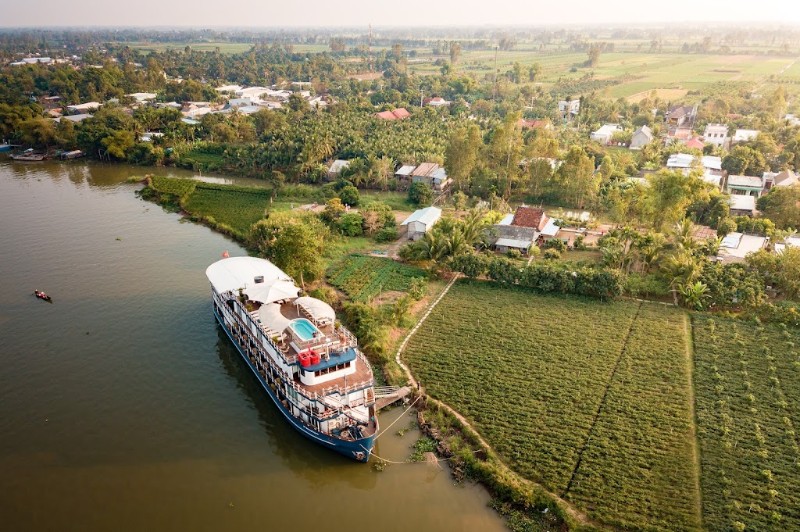 guide de voyage en croisière sur le mékong, voyage vietnam, delta mékong, croisière, heritage line