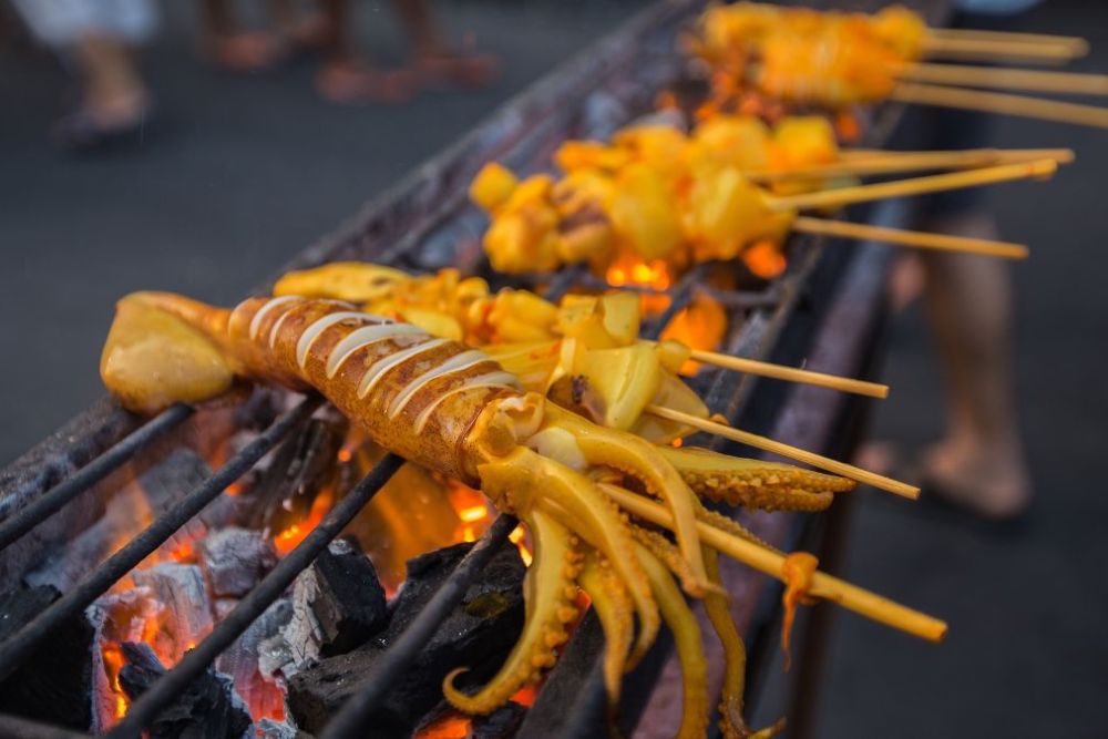 cuisine cambodgienne, plat cambodgien, ang dtray meuk