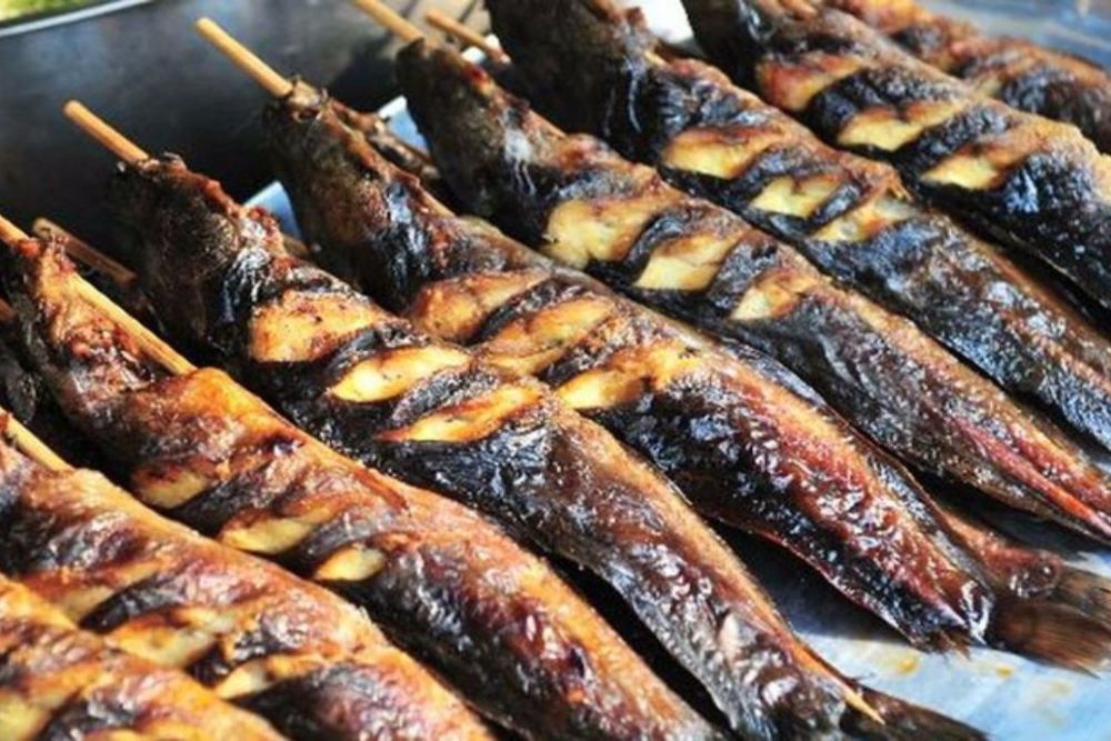 cuisine cambodgienne, plat cambodgien, poisson frit