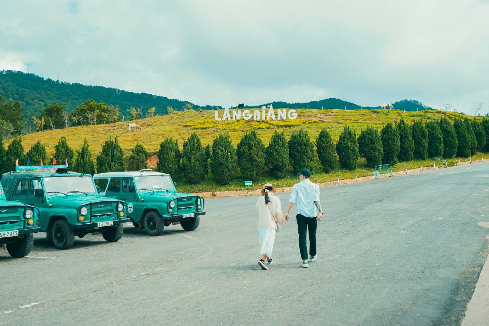 La colline Lang Biang, Da Lat au Vietnam