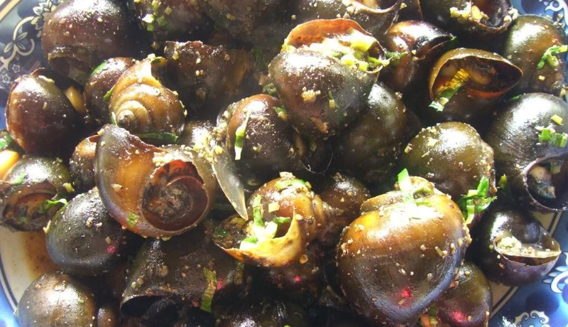 escargots, can tho, vietnam, cuisine