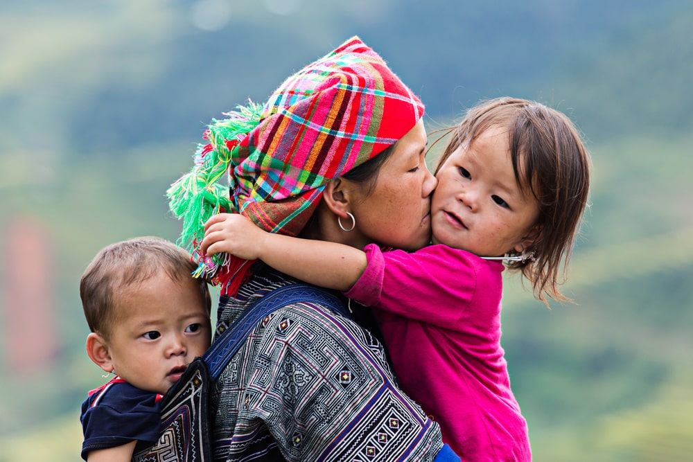 Les Hmong Noir à Sapa