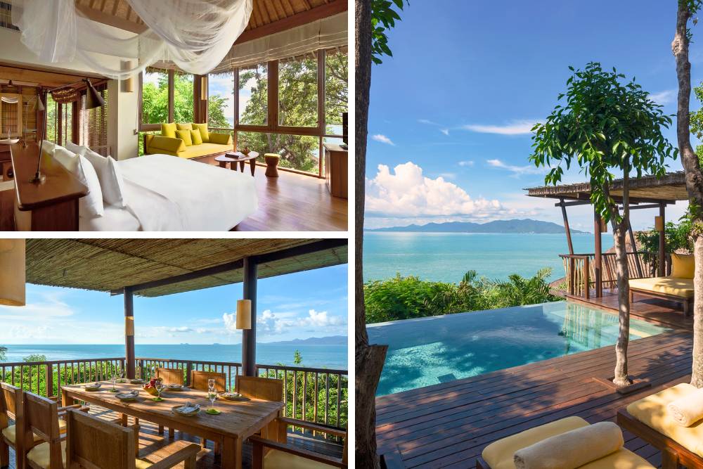hôtels à koh samui, six senses samui