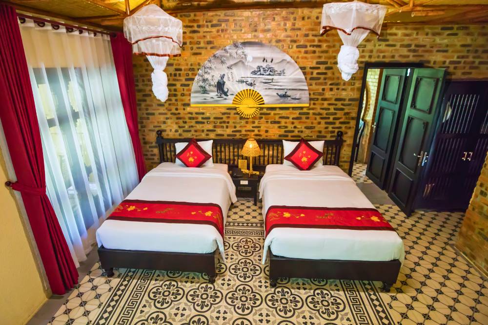 chambre Deluxe Connecting à Hue Ecolodge