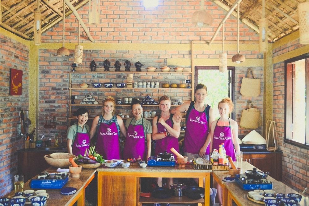 Le cours de cuisine à Hue Inn Side Out