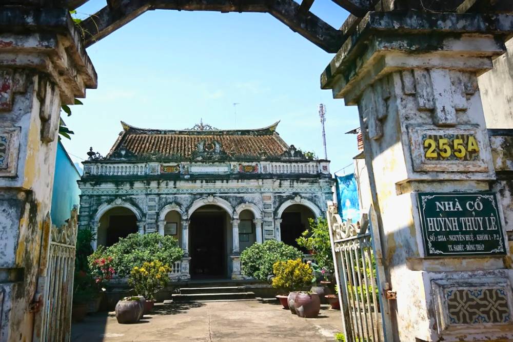 itinéraire delta mékong, maison huynh thuy le