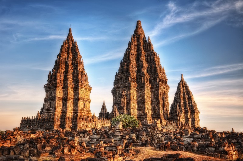 prambanan, temple, java, yogyakarta, indonesie, hindou, voyage, asiatica travel, grandes tours